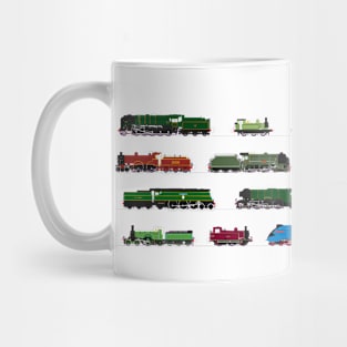 Iconic British Steam Trains Mug